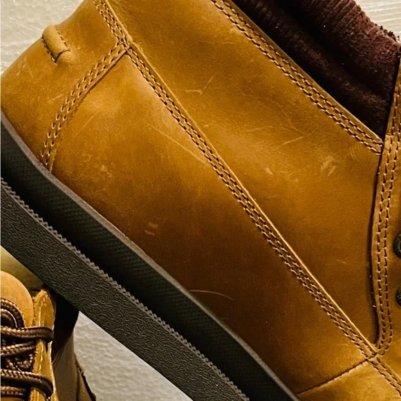 Sperry NWT Men's Wheat/Tan Leather Chukka Boots - Picture 13 of 13